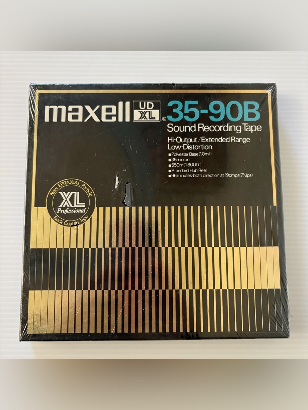Maxell UD XL 35-90B Sound Recording Tape Blank Reel-to-Reel Media New Sealed
